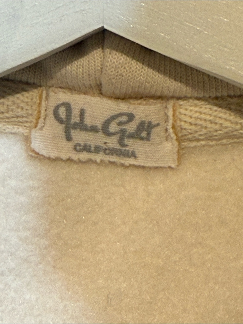 John Galt / PacSun Off White Christy Full Zip Oversized fit Hoodie one size - Picture 8 of 8